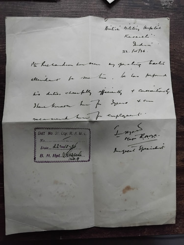 Interwar pre ww2 - ww2, letter