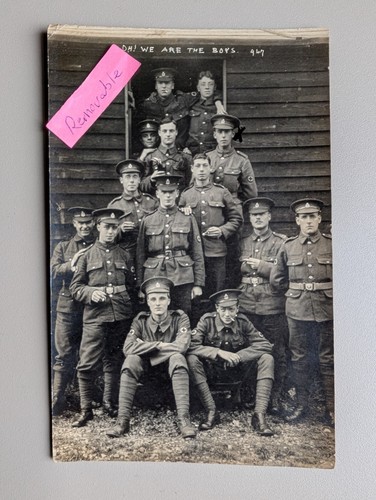 Old photo men military ramc - old,