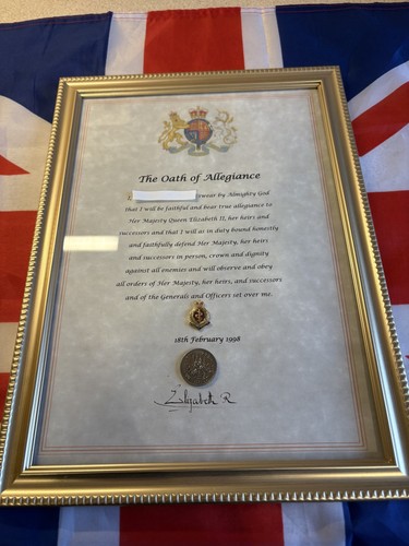 Oath allegiance royal - of,