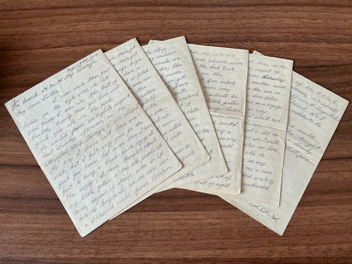 Ww1 letter cpl sid haynes - ww1,
